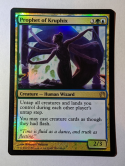 Prophet of Kruphix Theros Foil MTG Rare LP Magic the Gathering - Image 1
