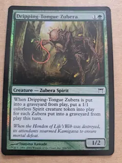 MTG - Dripping-Tongue Zubera - Foil - Champions of Kamigawa - 206 - Image 1