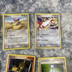 Pokemon cards EX Trainer Kit 1 set complete Latias - Image 4