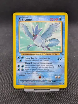 Articuno 17/62 Non Holo Fossil Set Rare Pokemon Card WOTC LP-NM - Image 1