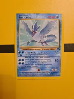 Articuno 17/62 Non Holo Fossil Set Rare Pokemon Card WOTC LP-NM - Image 1