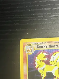 Pokemon TCG Brock's Ninetales 3/132 Gym Challenge Holo Vintage WOTC 1999 LP - Image 3