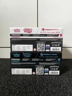 Black Bolt & White Flare POKEMON CENTER Elite Trainer Boxes ETB Sealed - IN HAND - Image 5