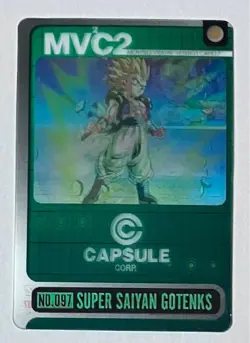 [SC] ya57 Dragon Ball Morinaga Wafers Card No.097 Mv Gotenks - Image 1