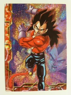 [SC] ya57 Dragon Ballgt Collection Card Ensky Sp No.04 Super Saiyan 4 Vegeta - Image 1