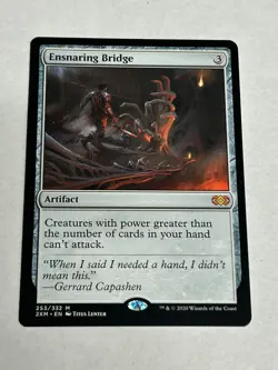 Ensnaring Bridge MTG Double Masters NM Free Shipping! - Image 1