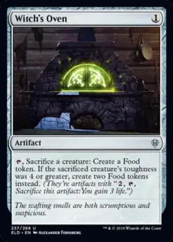 Witch's Oven - Light Play MTG Throne of Eldraine - Image 1