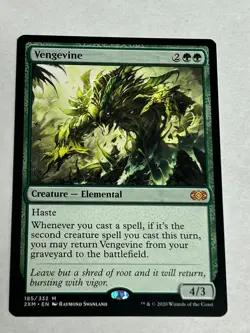 MTG Vengevine (2XM) DoubleMasters Regular Mythic 185/332 NM - Image 1