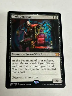 Dark Confidant 081 M Magic the Gathering MTG Double Masters 2XM NM - Image 1