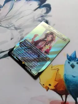 Aerith Gainsborough, R 0519, NM Surge Foil, MTG Final Fantasy, FFVII, Collector - Image 3