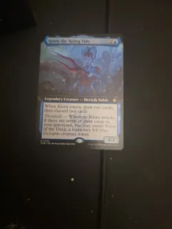 Kiora, the Rising Tide- Foundations Extended Art, Regular MTG Card NM Condition - Image 1