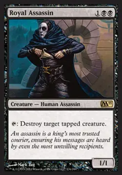 Royal Assassin - Medium Play MTG Magic 2011 Core Set - Image 1