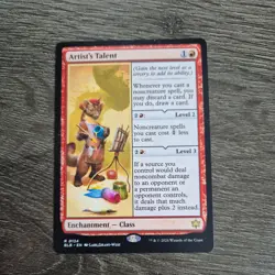 MTG Artist's Talent, 0124, Bloomburrow - Near Mint - Image 1