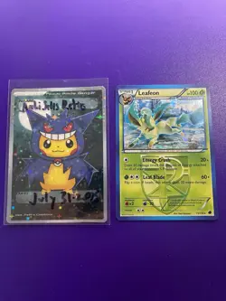 Leafeon ⭐ 11/116 - Cracked Ice Holo Rare - Plasma Freeze - Pokemon Card LP/MP - Image 1