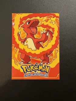 Charmeleon Nonfoil Topps Pokemon The Movie Foil E5 Black Logo - Image 1