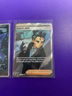 Larry's Skill 139/131 - Pokemon TCG Prismatic Evolutions Full Art Ultra Rare NM - Image 2