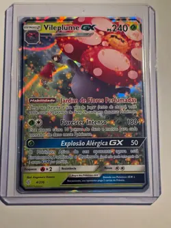 Vileplume GX (CEC 4)●PORTUGUESE●POKEMON●ULTRA RARE●Cosmic Eclipse●2019●NM●P022 - Image 1