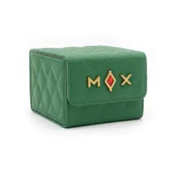 KMC Card Storage MOX Luxury 133+ Deck Box - Green New - Image 1