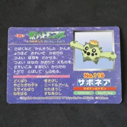 Cacnea Vs Aron No. 119 Topsun Advanced Generation Pokemon Battle Card - Image 4