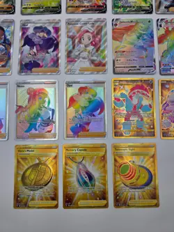 Vivid Voltage Full Art, Rainbow Rare & Gold Pokemon Card & Trainer Bundle - Image 5