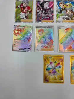 Darkness Ablaze Full Art, Rainbow Rare & Gold Pokemon Card & Trainer Bundle - Image 3