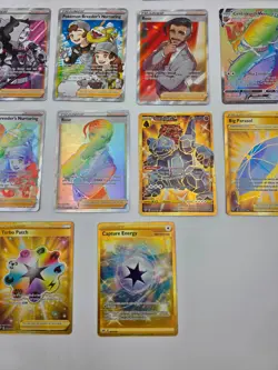 Darkness Ablaze Full Art, Rainbow Rare & Gold Pokemon Card & Trainer Bundle - Image 5
