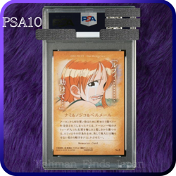 PSA 10 Nami Nojiko Bellmere One Piece Wafers Card Japanese Our Memories 3 2018 - Image 2