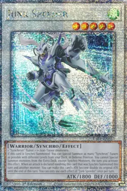 Yugioh! Junk Speeder (Quarter Century Secret Rare) RA01-EN032 - Image 2