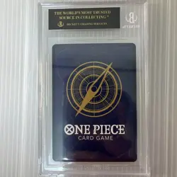 BGS 10 Black Label Rebecca OP05-091 SR SP Art Foil 2023 Japanese One Piece Card - Image 2