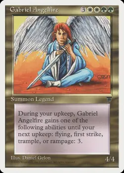 MTG - Gabriel Angelfire - Chronicles - X1 - (NM) - - Image 1