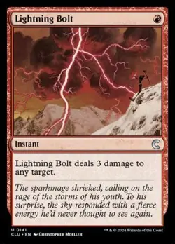 MTG Ravnica: Clue Edition - Lightning Bolt - Image 1