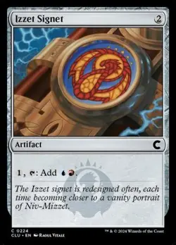 MTG Ravnica: Clue Edition - Izzet Signet - Image 1