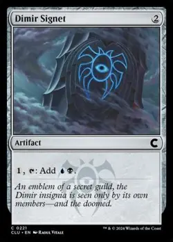 MTG Ravnica: Clue Edition - Dimir Signet - Image 1