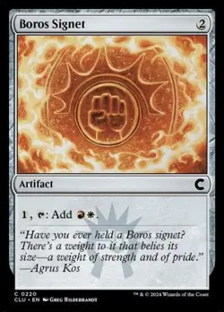 MTG Ravnica: Clue Edition - Boros Signet - Image 1