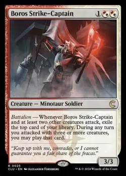 MTG Ravnica: Clue Edition - Boros Strike-Captain - Image 1