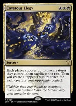 MTG Ravnica: Clue Edition - Covetous Elegy - Image 1