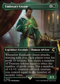 MTG Ravnica: Clue Edition - Emissary Green - Image 1