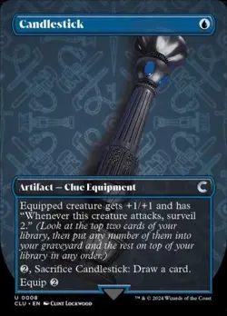 MTG Ravnica: Clue Edition - Candlestick (Borderless) - Image 1