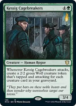 Kessig Cagebreakers Commander: Innistrad: Midnight Hunt Regular - Image 1
