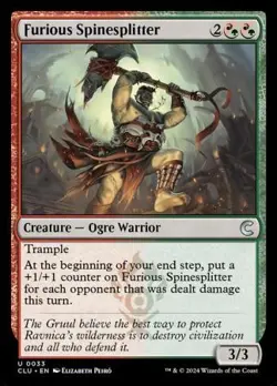 MTG Ravnica: Clue Edition - Furious Spinesplitter - Image 1