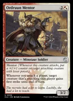 MTG Ravnica: Clue Edition - Ordruun Mentor - Image 1