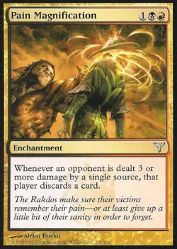 Pain Magnification - Medium Play MTG Dissension - Image 1