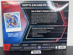 Pokemon TCG Journey Together Hop's Zacian EX Box *SEALED, IN HAND* - Image 2