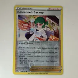 Roseanne’s Backup 148/172 Reverse Holo Pokemon TCG: Brilliant Stars Pokemon MINT - Image 1