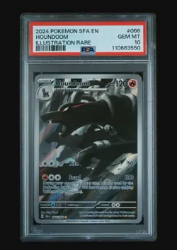Houndoom 066/064 PSA 10 | Pokemon TCG | Scarlet & Violet Shrouded Fable English - Image 3