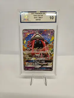 025/025 Tapu Lele GX Pokemon Japanese 25th Anniversary MGC 10 - NOT PSA Graded - Image 1