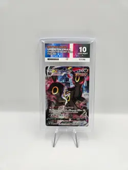 Pokemon TCG Japanese Umbreon Vmax CSR 245/184 Vmax Climax ACE LABEL 10 - NOT PSA - Image 1