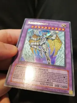 Yugioh Regenbogen Neos PTDN-DE044 Secret Rare 1st Ed German Rainbow - Image 3
