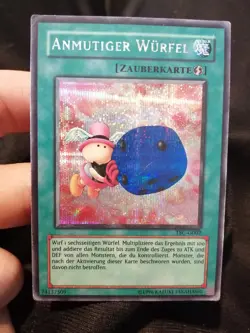 Yugioh Anmutiger Wurfel TSC-G002 Secret Rare German Graceful Dice - Image 1