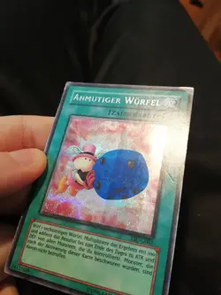 Yugioh Anmutiger Wurfel TSC-G002 Secret Rare German Graceful Dice - Image 2